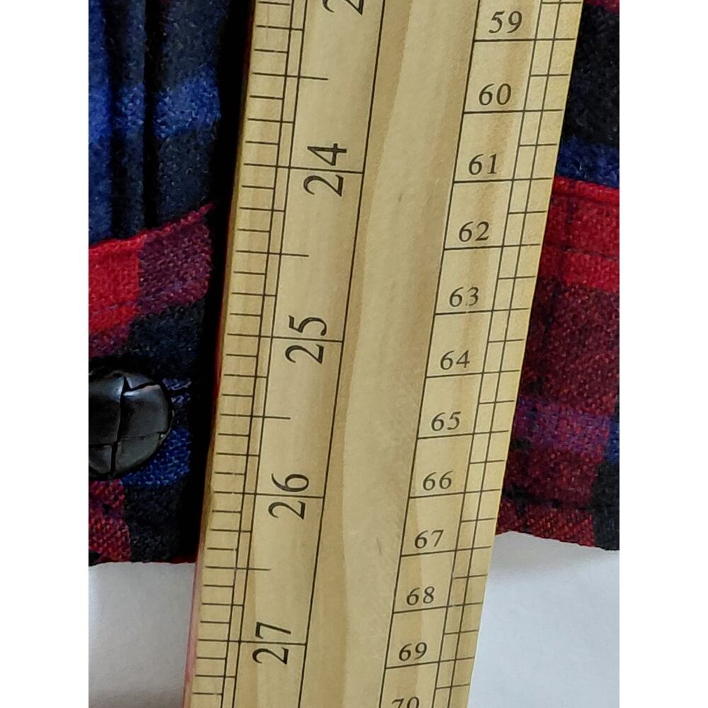 Vintage Pendleton Virgin 100% Wool Flannel Heavy Shirt Jacket Men Size XL - Picture 7 of 10